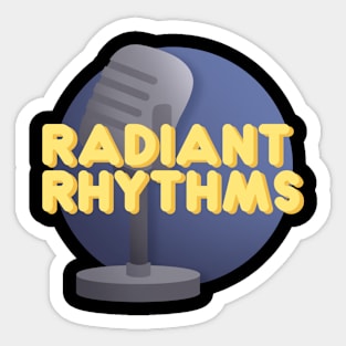 Radiant Rhythms T-Shirt Sticker